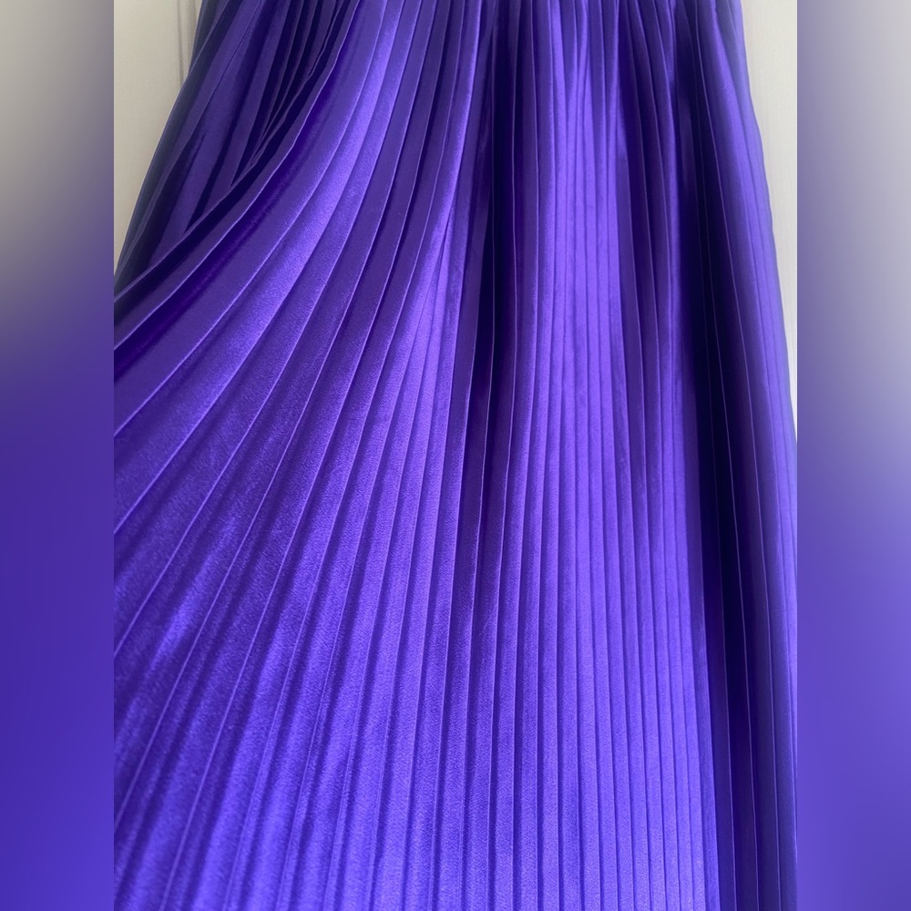 Nasty Gal Vibrant Purple A-Line Skirt - Picture 2 of 5